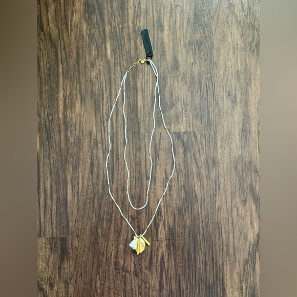 J.crew beaded shell and tassel pendant necklace - Picture 6 of 11